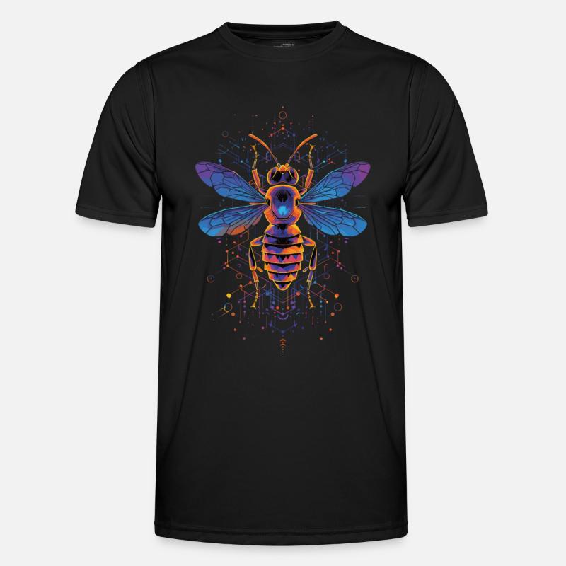 Bee - Men's Functional T-Shirt - black