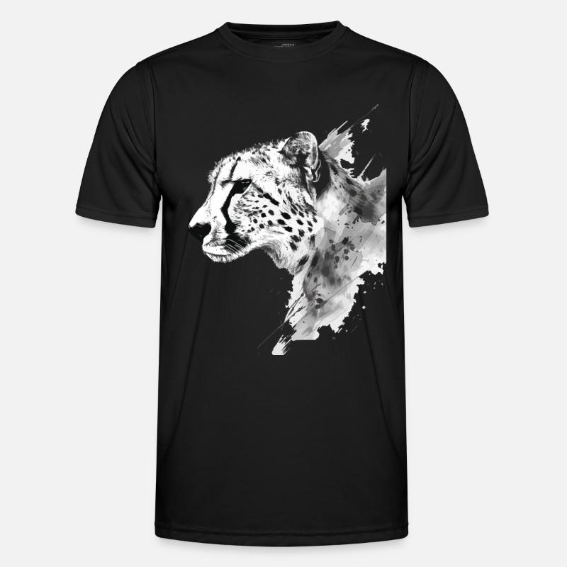 Cheetah - Men's Functional T-Shirt - black