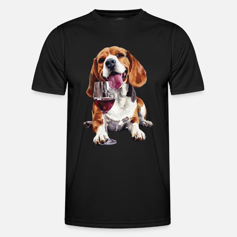 Beagle Männer Funktions-T-Shirt