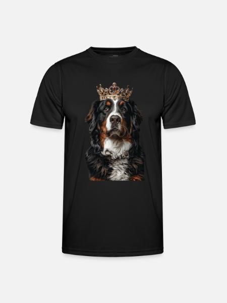 Bouvier bernois - T-shirt sport Homme - noir
