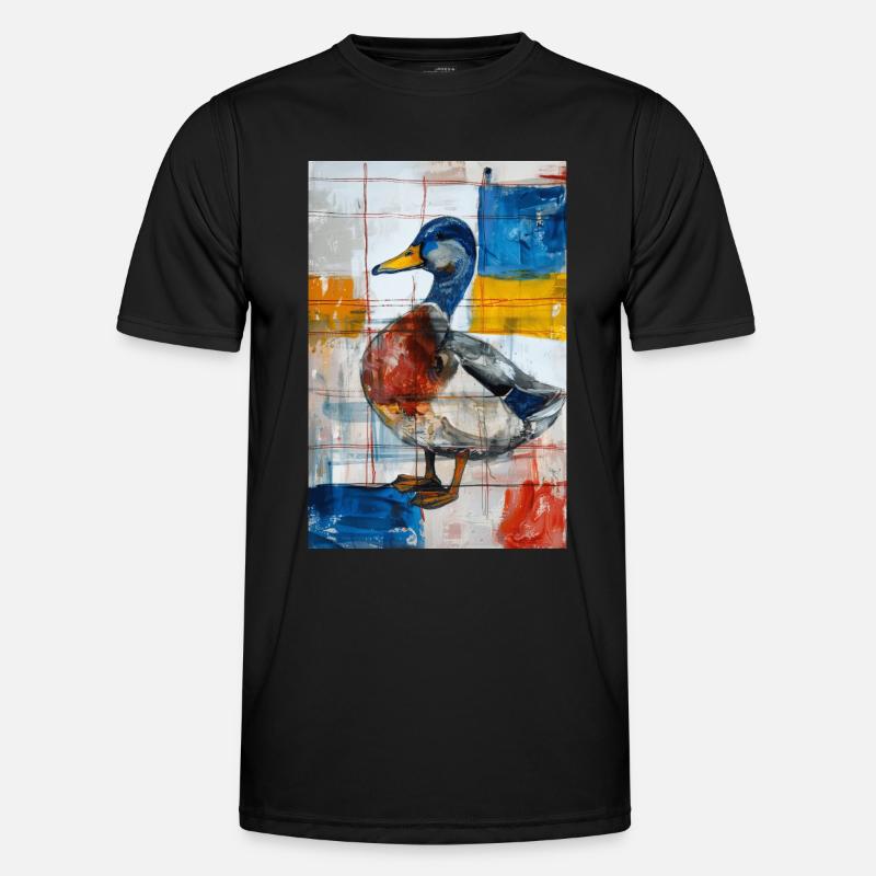 Duck - Men's Functional T-Shirt - black