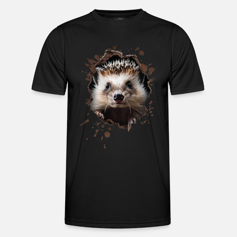 Igel Männer Funktions-T-Shirt