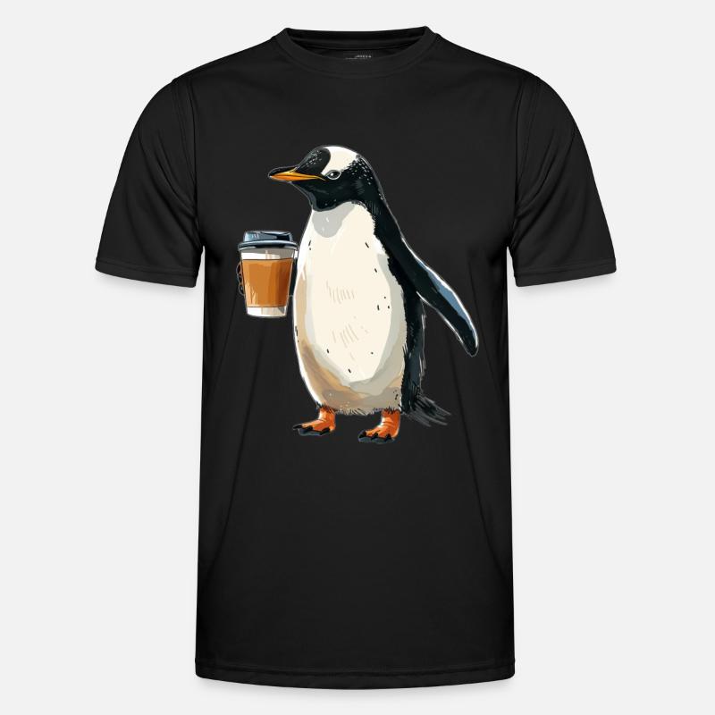 Penguin - Men's Functional T-Shirt - black