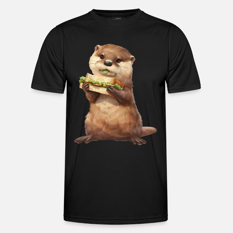 Otter Männer Funktions-T-Shirt