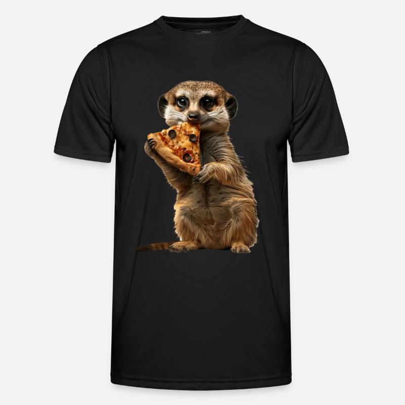 Erdmännchen Männer Funktions-T-Shirt
