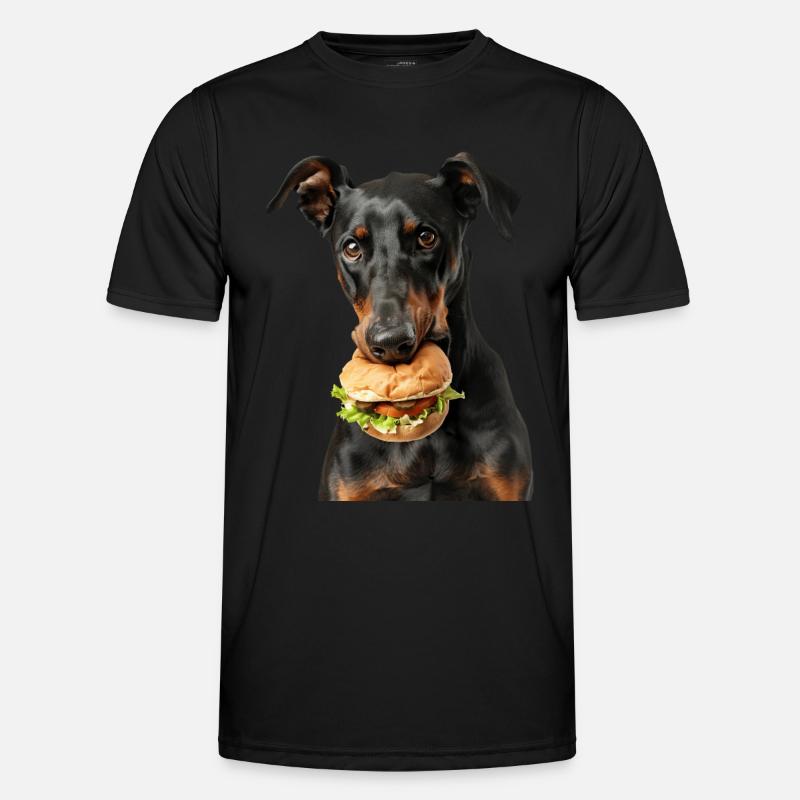Doberman Men's Functional T-Shirt