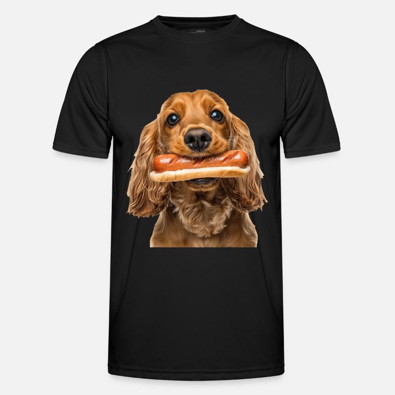 Cocker Spaniel T-shirt sport Homme