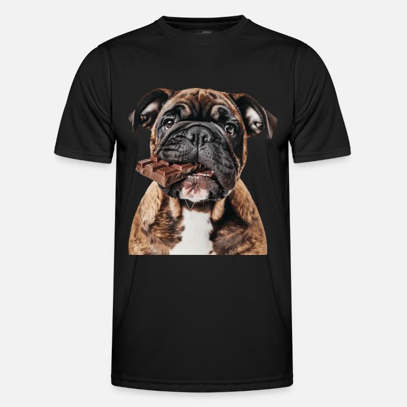 Bouledogue T-shirt sport Homme