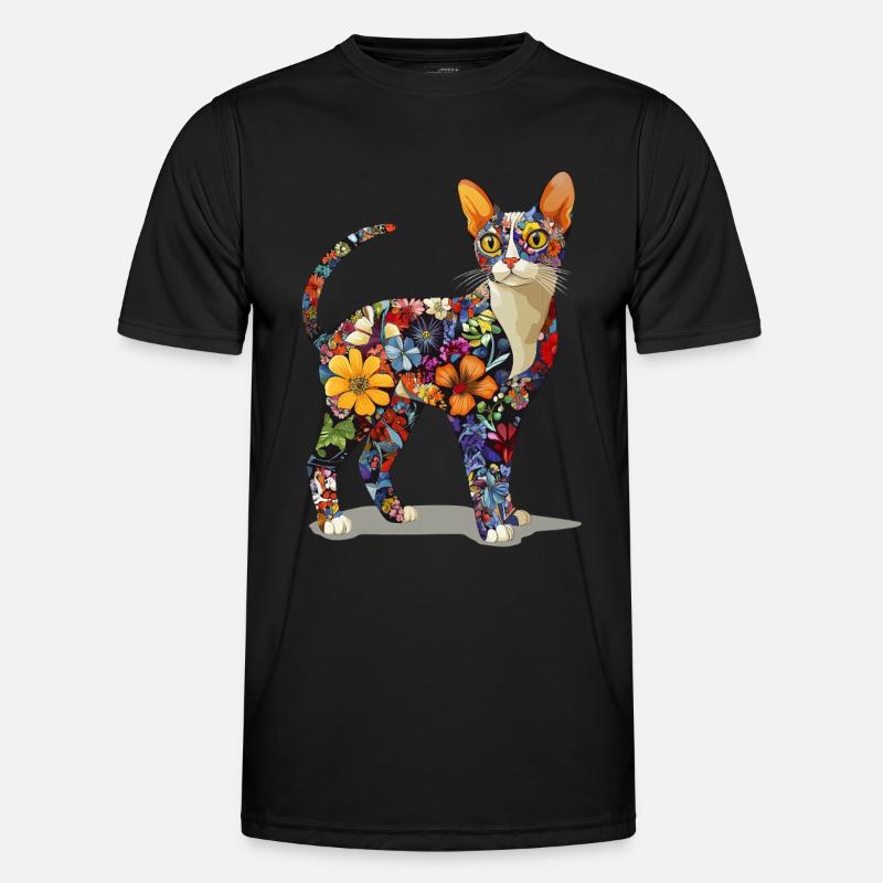 Devon Rex Männer Funktions-T-Shirt