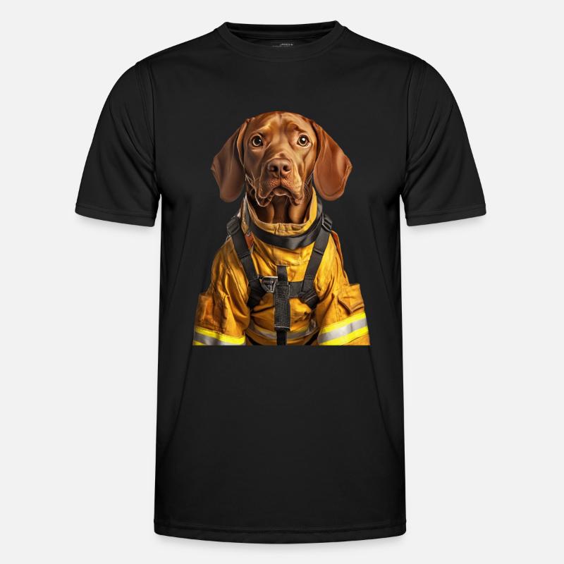 Vizsla Männer Funktions-T-Shirt