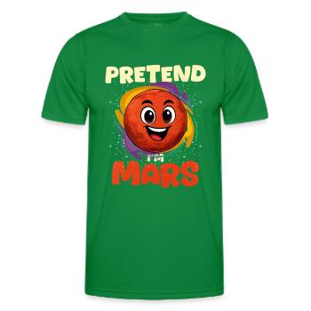 Mars - T-shirt sport Homme - vert - Devant - AI Model Male 178 dark (178cm)