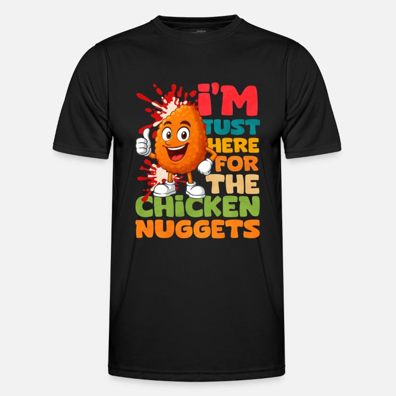 Chicken Nugget Men's Functional T-Shirt