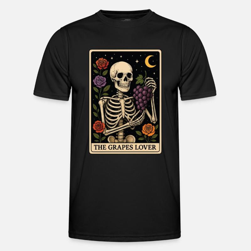 Grape Tarot Men's Functional T-Shirt
