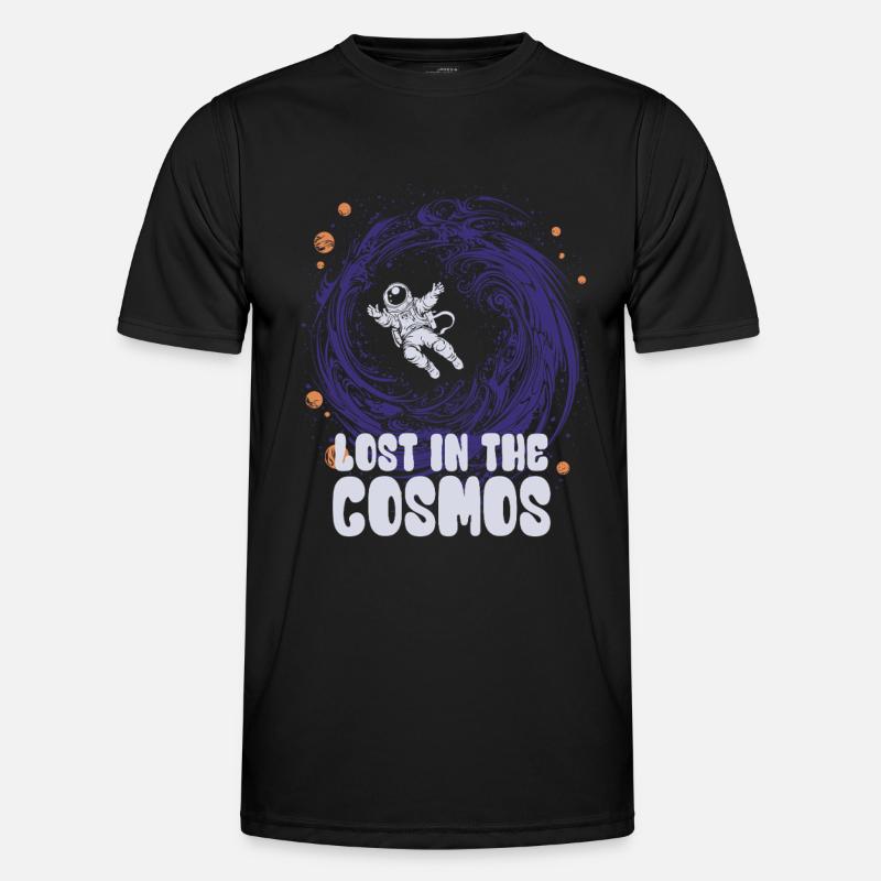 Perdu dans le cosmos - Astronaute - Espace T-shirt sport Homme