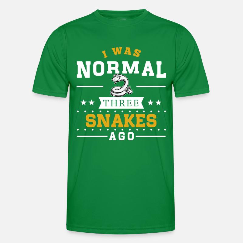 Three Snakes Ago Männer Funktions-T-Shirt