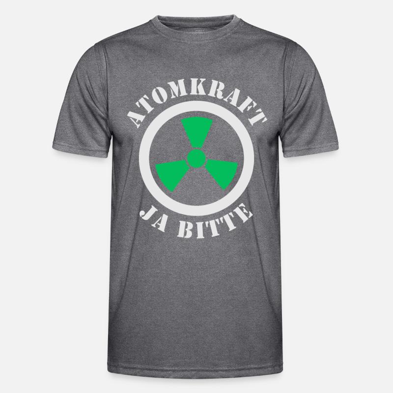 Atomkraft, Ja bitte Männer Funktions-T-Shirt
