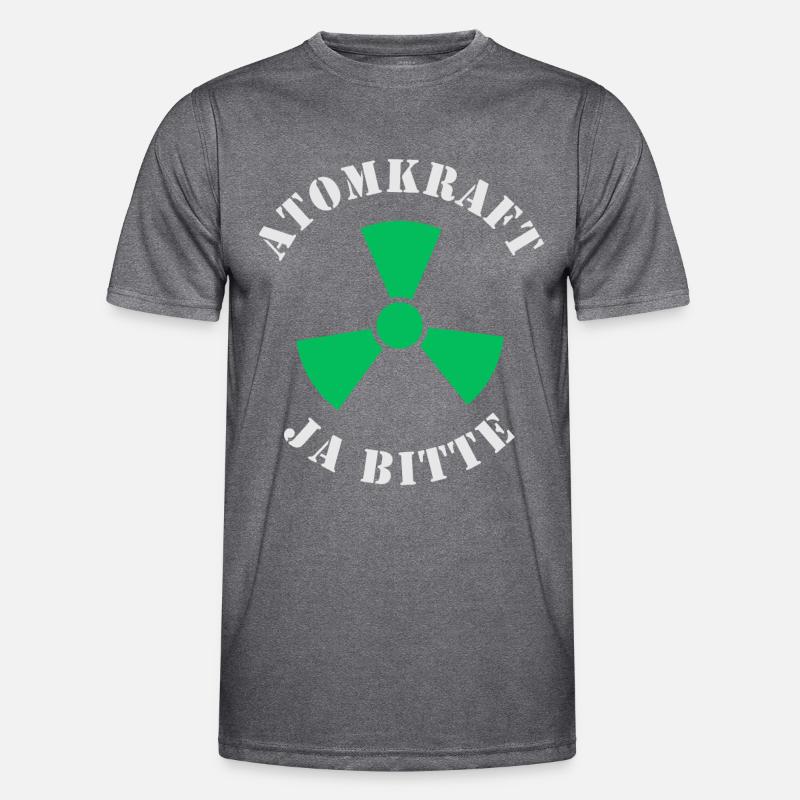 Atomkraft, Ja bitte Männer Funktions-T-Shirt