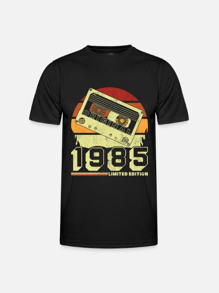 Original 1985 40th Anniversary Vintage Gift - Men's Functional T-Shirt - black