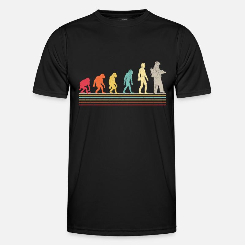 Evolution Firefighters Firefighters players - Men's Functional T-Shirt - black