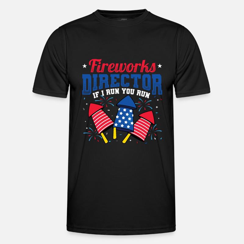 Fireworks Director Si je vous exécute T-shirt sport Homme