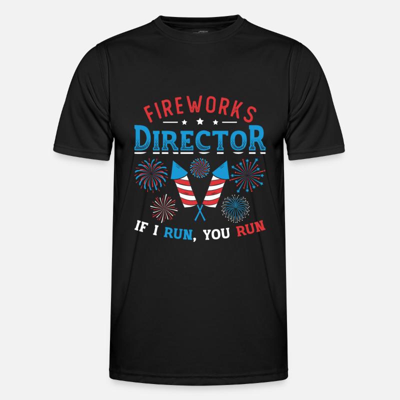 Fireworks Director Si je vous exécute T-shirt sport Homme