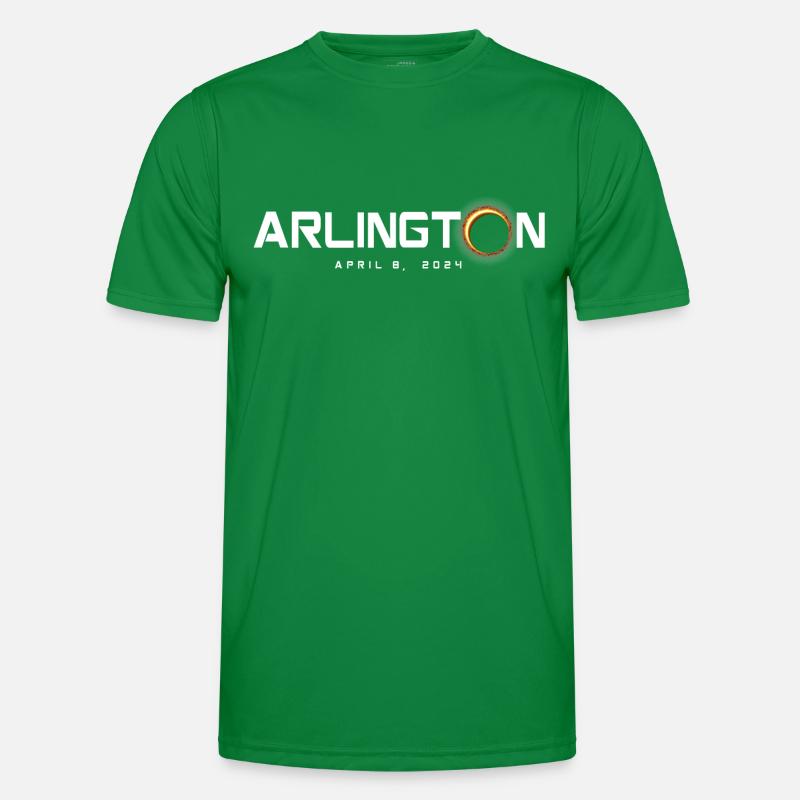 Arlington Texas 2024 Eclipse Souvenir 8 avril T-shirt sport Homme