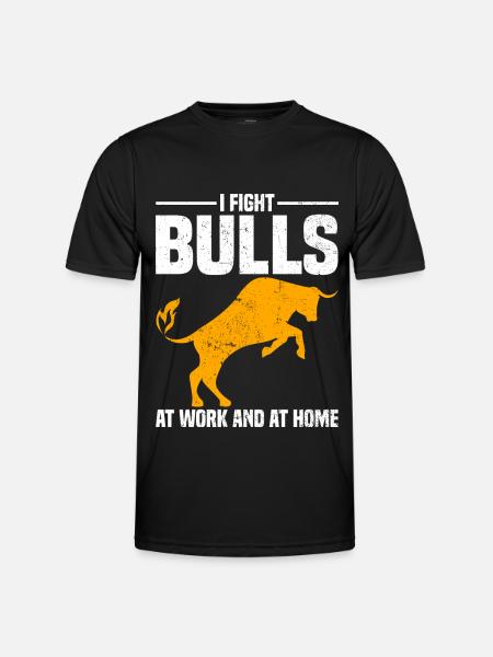 Cowboy - Männer Funktions-T-Shirt - Schwarz