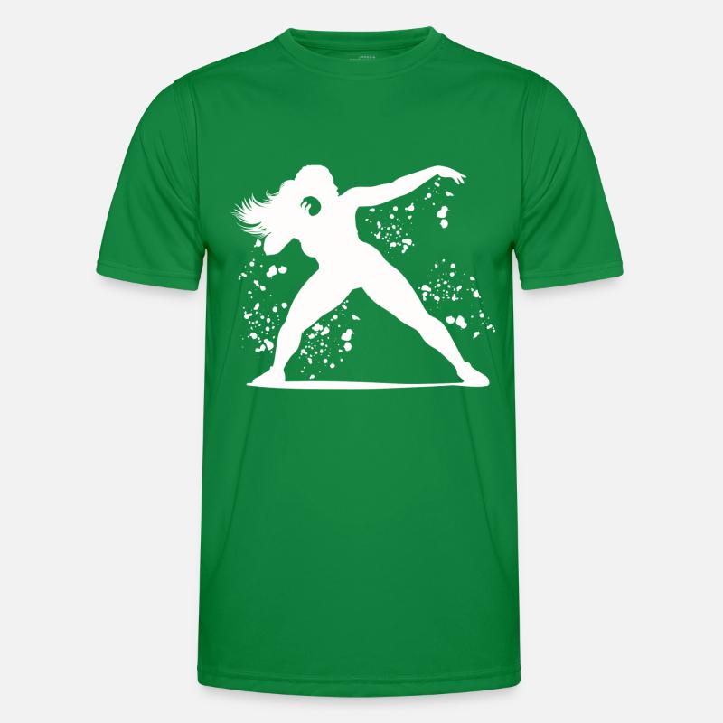 Lanceur de poids Colorsplash Lancer de poids T-shirt sport Homme