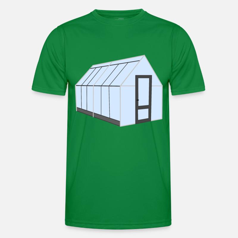 Gewächshaus Männer Funktions-T-Shirt