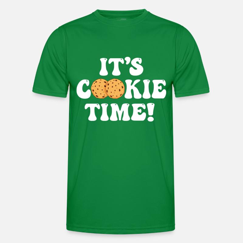 It's Cookie Time Men's Functional T-Shirt