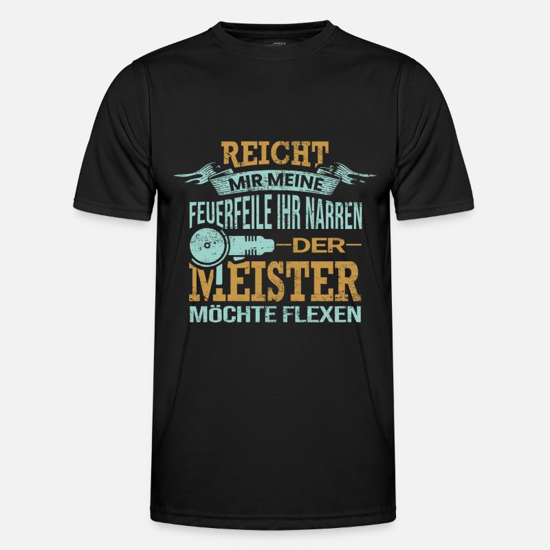 Pflasterer Spruch Geschenk Männer Funktions-T-Shirt