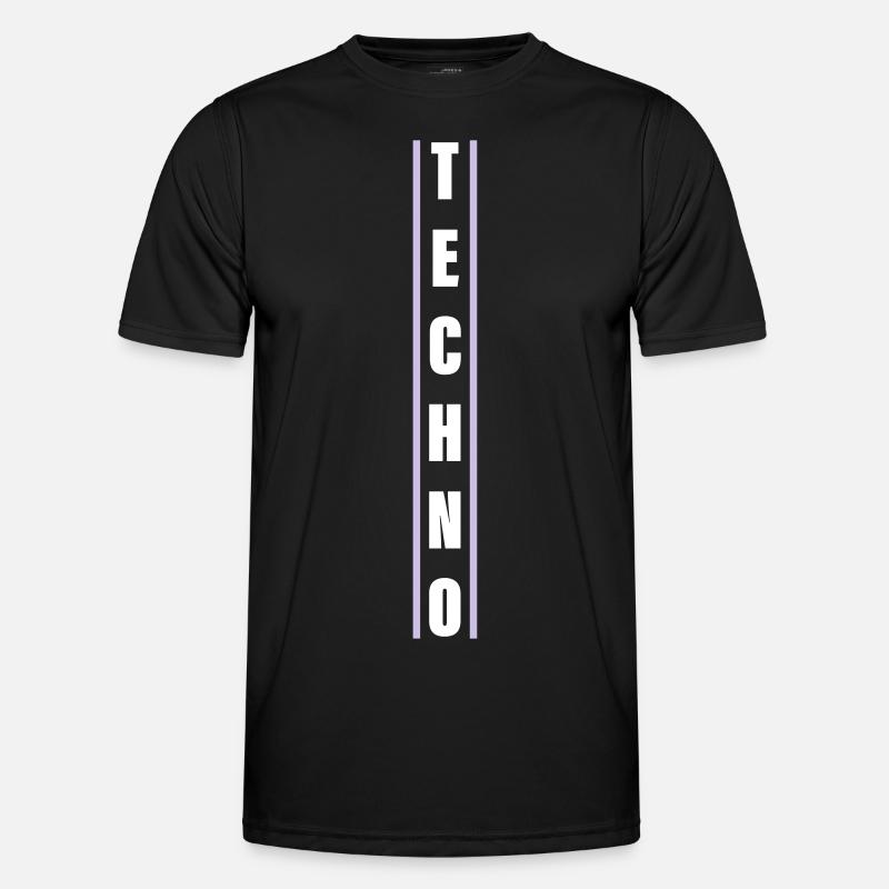 TECHNO - Men's Functional T-Shirt - black