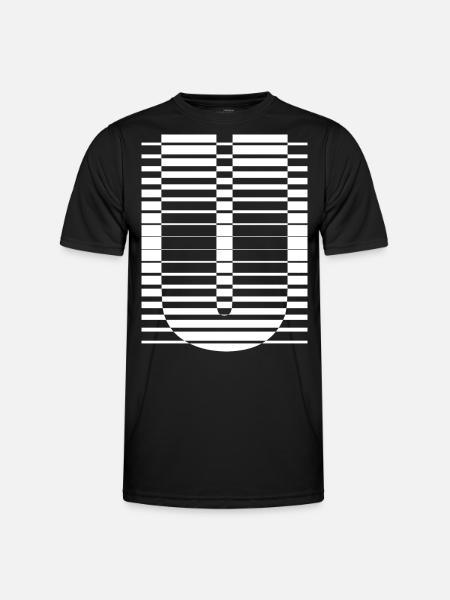 INITIAL U - Men's Functional T-Shirt - black