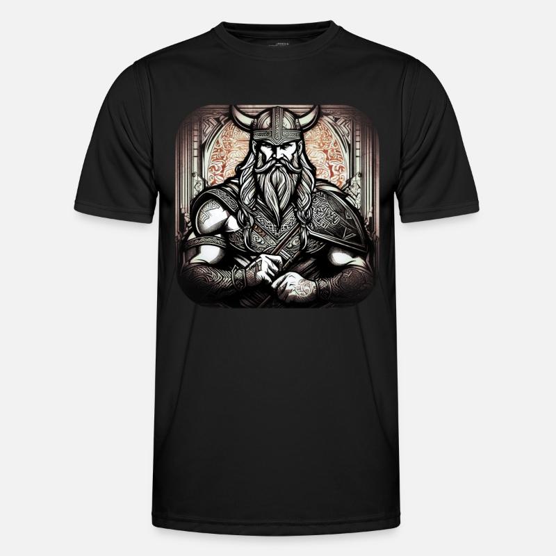 Proud Viking Warrior Germanic Men's Functional T-Shirt