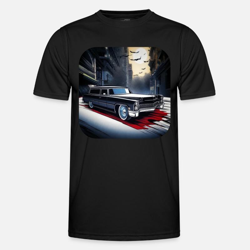 Cool Vintage Hearse Men's Functional T-Shirt