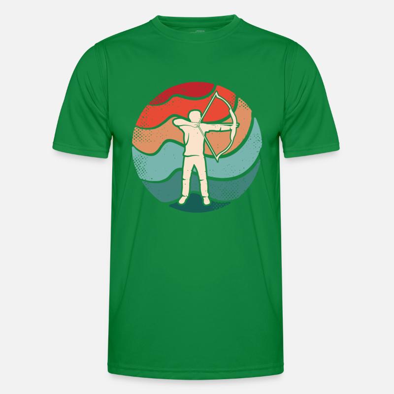 Archery Retro Archery Archer Men's Functional T-Shirt