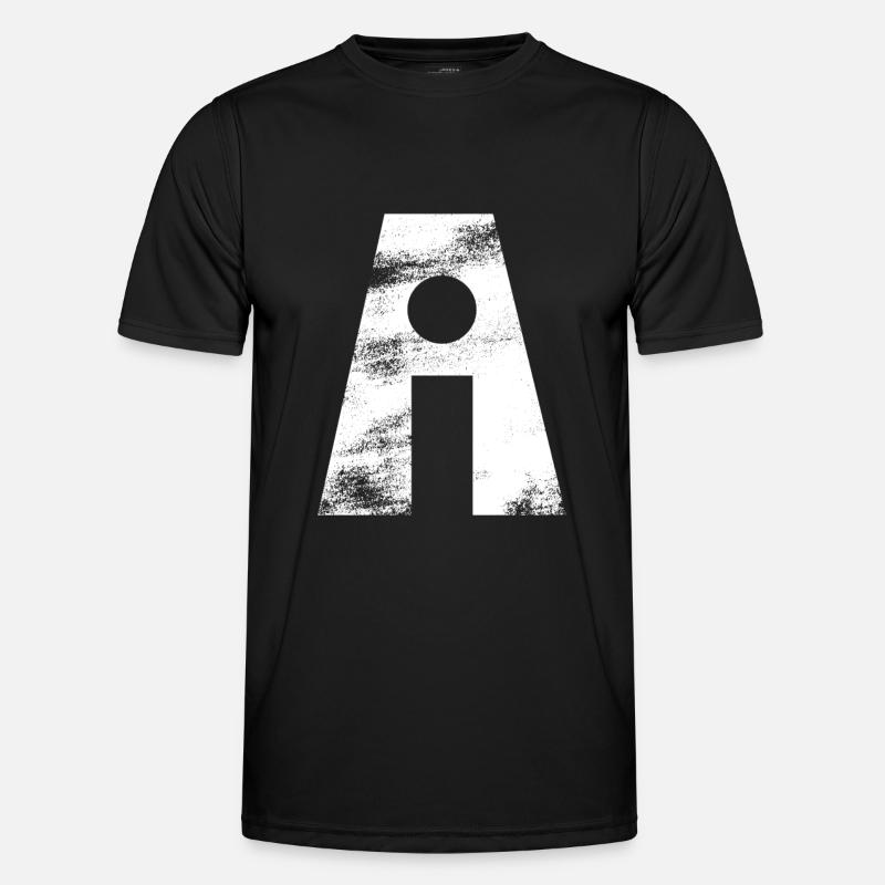 Artificial Intelligence - AI - Digital - Men's Functional T-Shirt - black