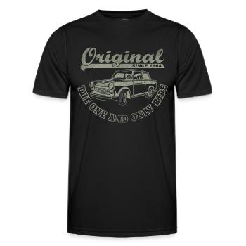  Orginal seit 1964 - Männer Funktions-T-Shirt - Schwarz - Vorne - AI Model Male 178 dark (178cm)
