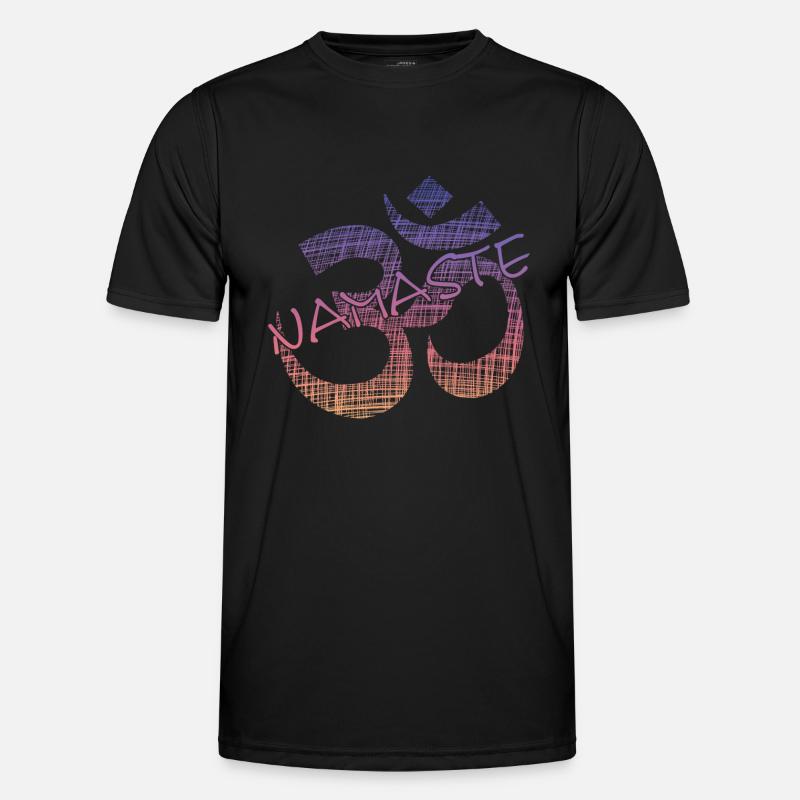 Yoga Männer Funktions-T-Shirt
