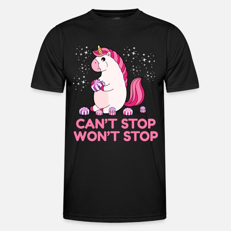 Can not Stop Will not Stop Men's Functional T-Shirt