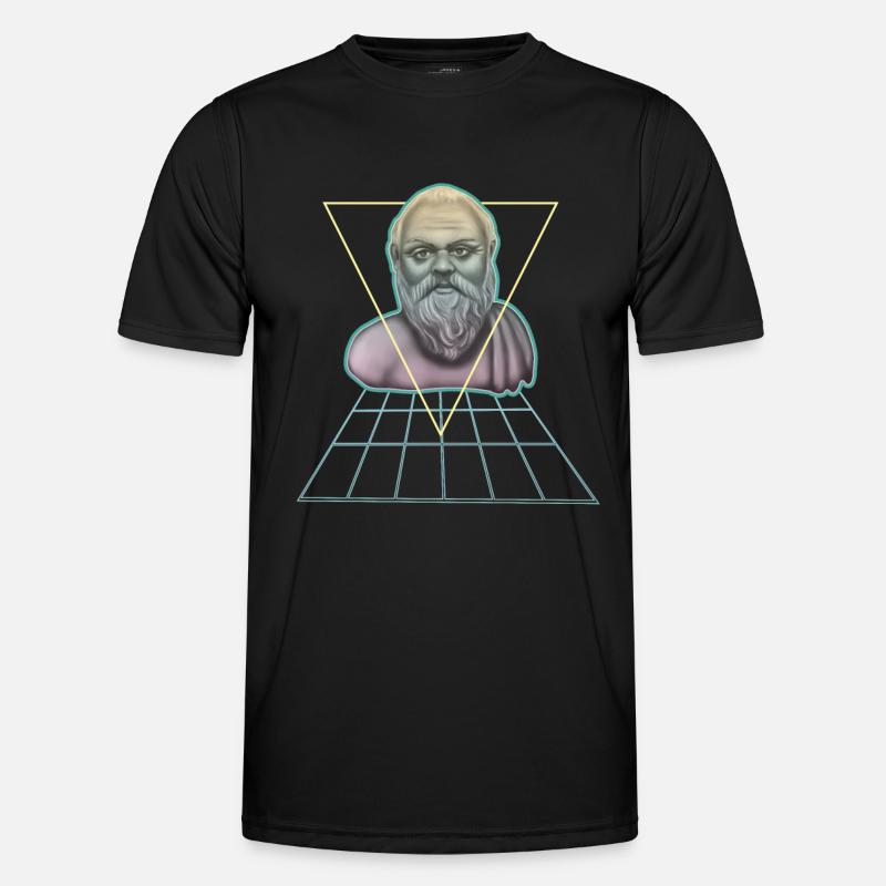 Socrates Greek Philosopher Modern Men's Functional T-Shirt