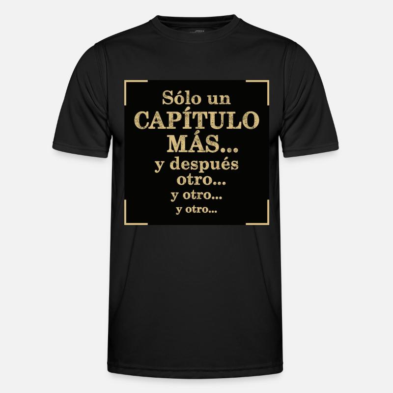 Nur noch ein Kapitel Männer Funktions-T-Shirt