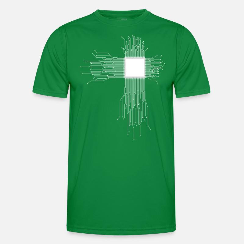 CPU Prozessor Männer Funktions-T-Shirt