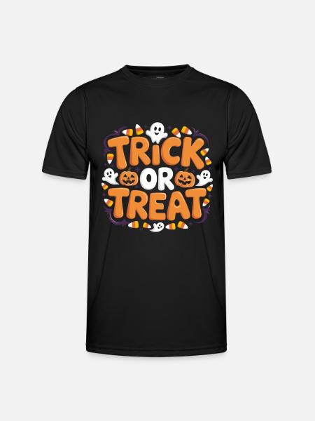 Trick or Treat - Men's Functional T-Shirt - black