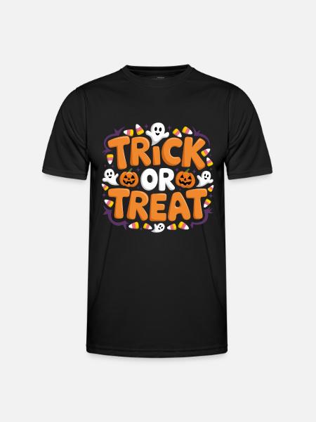 Trick or Treat - Men's Functional T-Shirt - black