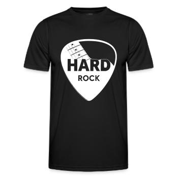 Médiator Hard Rock - T-shirt sport Homme - noir - Devant - AI Model Male 178 dark (178cm)