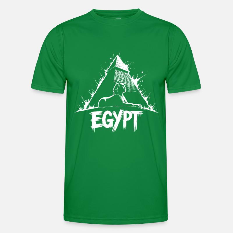 Ägypten Sphinx Pyramide Männer Funktions-T-Shirt