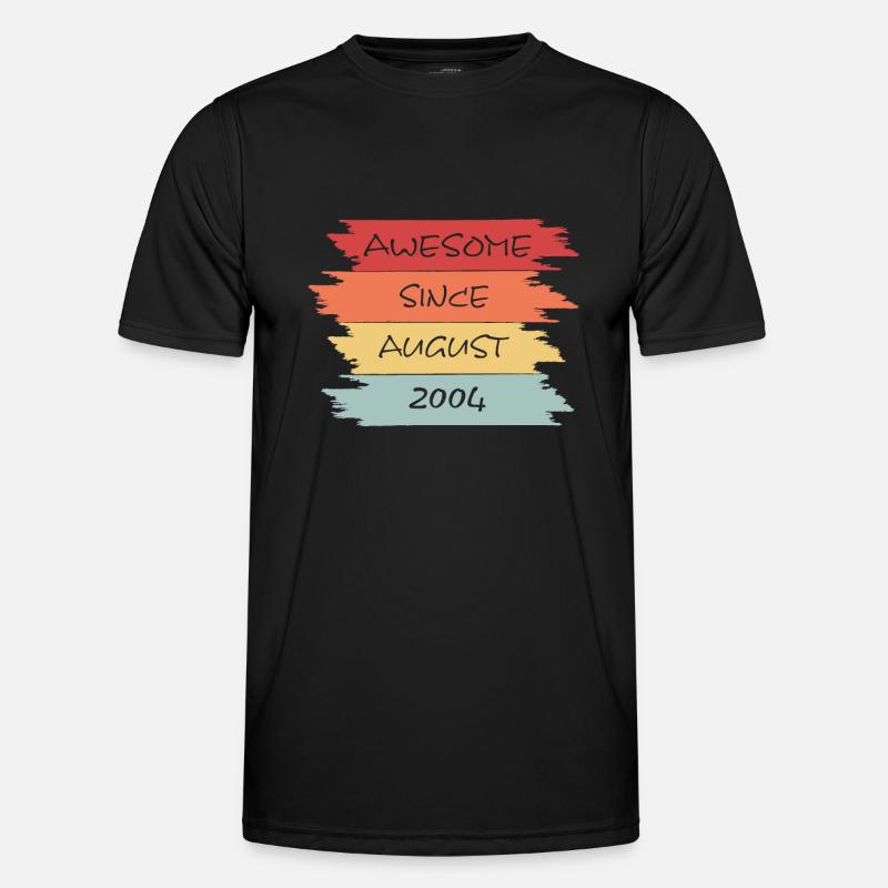 Awesome Since August 2004 Männer Funktions-T-Shirt