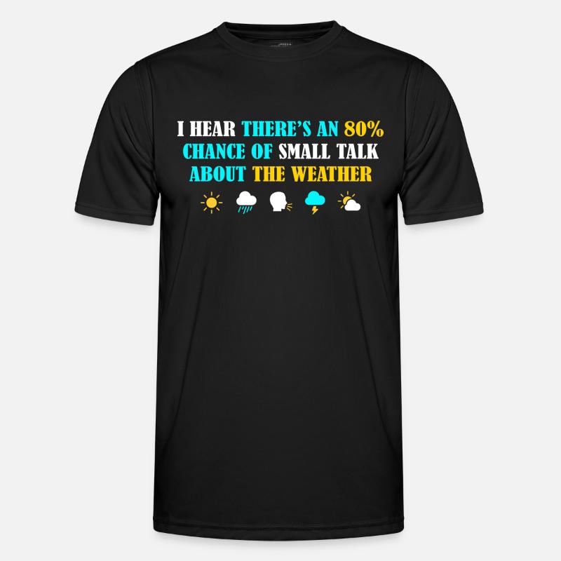 Introvert Introverted Graphic - Men's Functional T-Shirt - black