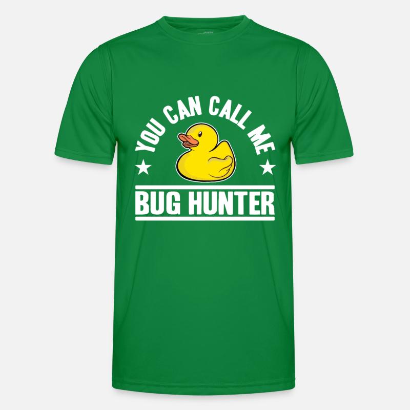 Programmeurs Canard Programmation Debugging Drôle T-shirt sport Homme